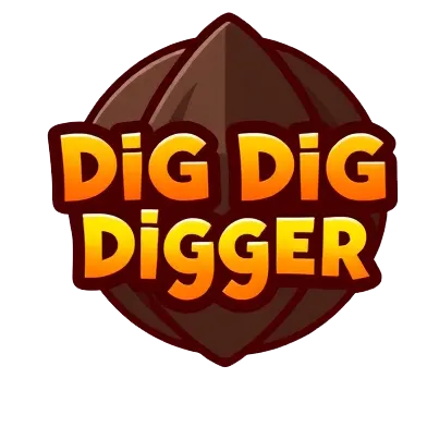 Dig Dig Digger slot machine logo